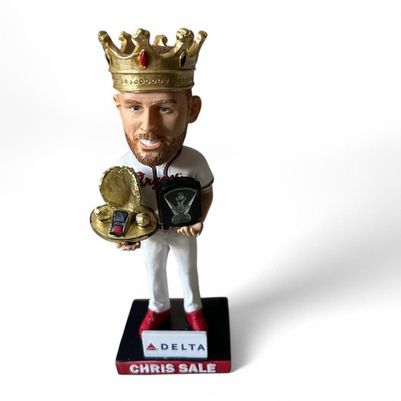 NEW Chris Sale 2025 Cy Young Bobblehead – Braves Exclusive! - Picture 4 of 4
